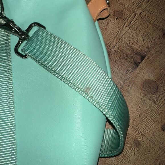 Jon Hart The Weekender Travel Bag 22'' Mint Coated Canvas Duffle Tote Luggage - Picture 13 of 15